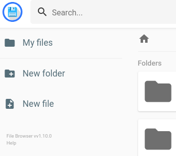 New user folder