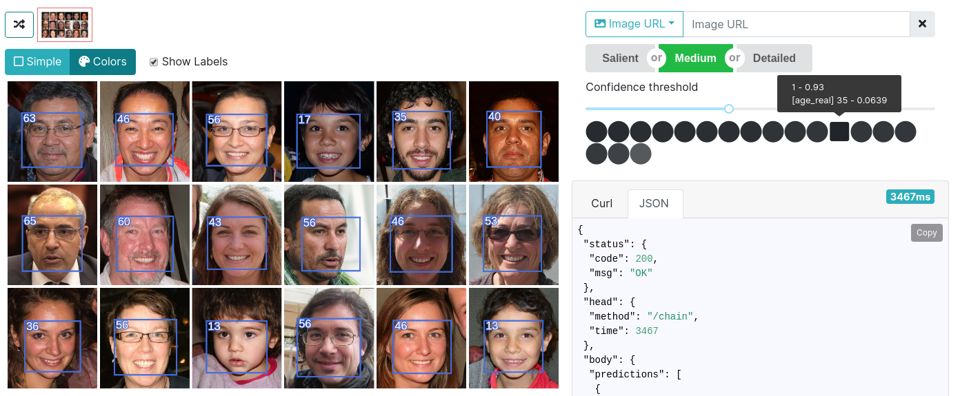 Chain API Results